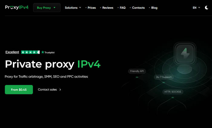 Proxy-IPv4 Homepage